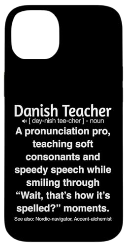 Dänische Lehrerin Hülle für iPhone 14 Plus von Danish Teacher Gifts & Tees