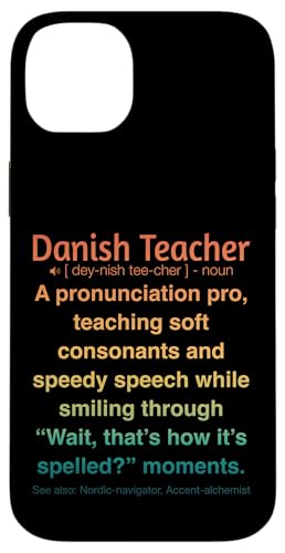 Dänische Lehrerin Hülle für iPhone 14 Plus von Danish Teacher Gifts & Tees