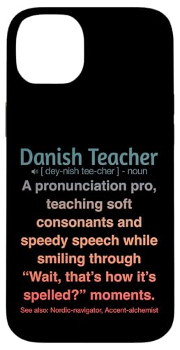 Dänische Lehrerin Hülle für iPhone 14 Plus von Danish Teacher Gifts & Tees