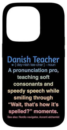 Dänische Lehrerin Hülle für iPhone 14 Pro Dänische Lehrerin Hülle für iPhone 14 Pro von Danish Teacher Gifts & Tees