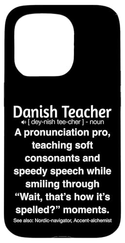 Dänische Lehrerin Hülle für iPhone 15 Pro von Danish Teacher Gifts & Tees