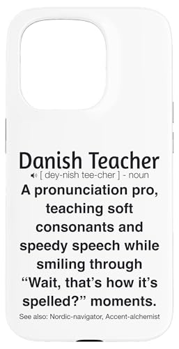 Dänische Lehrerin Hülle für iPhone 15 Pro Dänische Lehrerin Hülle für iPhone 15 Pro von Danish Teacher Gifts & Tees