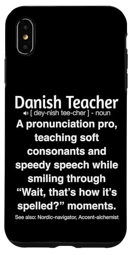Dänische Lehrerin Hülle für iPhone XS Max von Danish Teacher Gifts & Tees