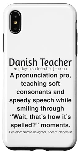 Dänische Lehrerin Hülle für iPhone XS Max von Danish Teacher Gifts & Tees