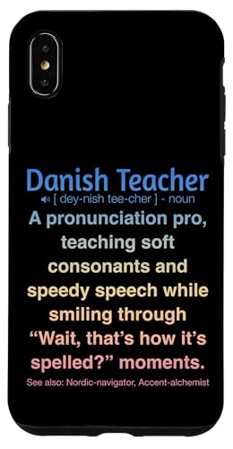 Dänische Lehrerin Hülle für iPhone XS Max von Danish Teacher Gifts & Tees