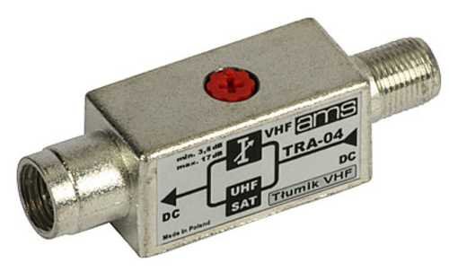 Danitech Adapter Dämpfung Antenne TV TRA-04 regulierbar von Danitech