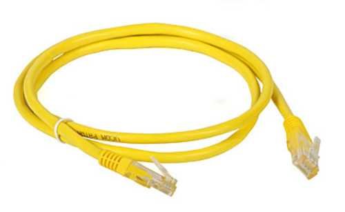 Danitech Kabel Patchkabel UTP 1m CAT5e gelb Danitech Kabel Patchkabel UTP 1m CAT5e gelb von Danitech