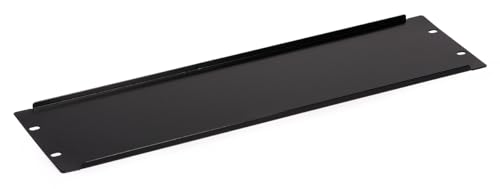 Rack 19 Gehäuse 3U DIN TH35 Schiene mit Abdeckung (Blende/Frontblende 3U) von Danitech