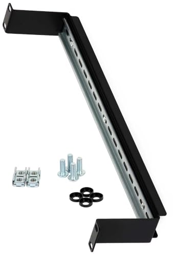 Rack 19 Gehäuse 3U DIN TH35 Schiene mit Abdeckung (ohne Gehäuse) von Danitech
