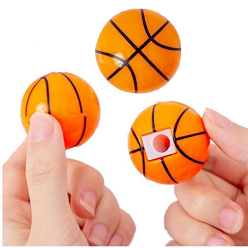 3pcs Bencil Spitzer Ein Loch Basketball Kleiner Bleistiftspitzer Plastikschüler Briefpapier Schullieferungen von Danlai