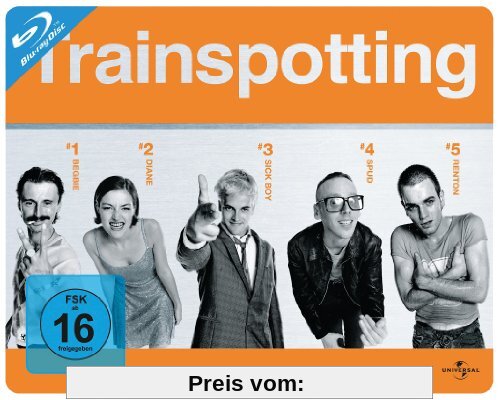 Trainspotting - Limited Quersteelbook [Blu-ray] von Danny Boyle