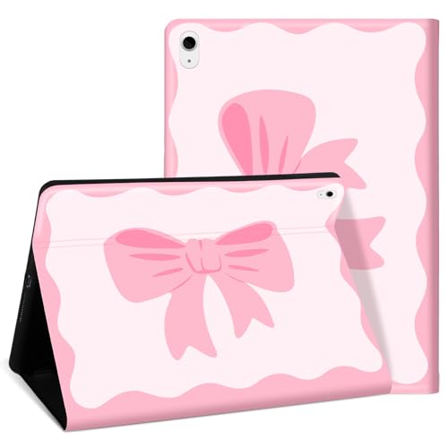 Dansydaisy Schutzhülle für iPad (A16) 11. / 10. Generation, 27,7 cm, niedlich, Leder, mit Stifthalter, Rosa von Dansydaisy
