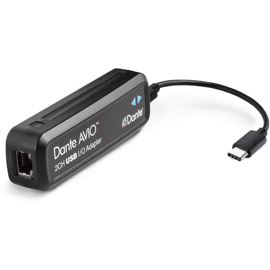 Dante Avio USB-C IO 2x2 Dante to USB Adapter Dante Avio USB-C IO 2x2 Dante to USB Adapter von Dante Avio