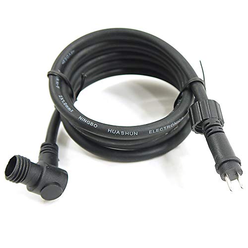 Ersatztrafo,Zuleitung,Verteiler für Außenleuchte Wegeleuchte Gartenleuchte Vico Transformator Adapter Außentrafo IP64 (Verlängerungskabel für Vico 1,5m) von Dapo
