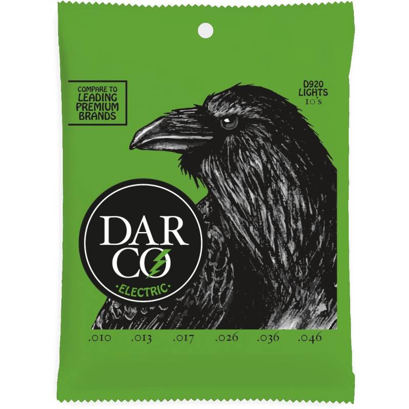 Darco Electric D920 Lights 10-46 Electric Guitar Strings von Darco