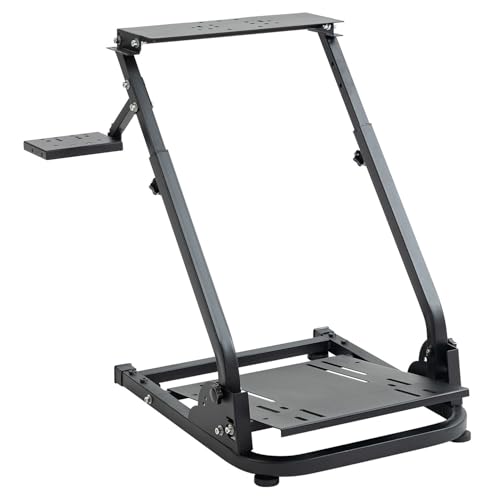 Dardoo Faltbares, leicht zu verstauendes Rennsimulator-Cockpit für Logitech Fanatec Thrustmaster G25, G923, G920, G PRO, T-GT, Radpedale nicht inbegriffen Dardoo Faltbares, leicht zu verstauendes Rennsimulator-Cockpit für Logitech Fanatec Thrustmaster G25, G923, G920, G PRO, T-GT, Radpedale nicht inbegriffen von Dardoo
