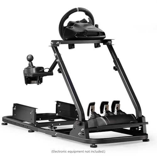 Dardoo Rennrad Simulator Ständer Kompatibel mit Logitech G25 G27 G29 G920 G923 Thrustmaster PC PS4 Xbox Lenksimulator Ständer Einstellbares Gaming Cockpit Ohne Räder und Pedale Dardoo Rennrad Simulator Ständer Kompatibel mit Logitech G25 G27 G29 G920 G923 Thrustmaster PC PS4 Xbox Lenksimulator Ständer Einstellbares Gaming Cockpit Ohne Räder und Pedale von Dardoo
