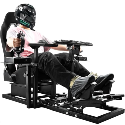 Dardoo Universeller Cockpit-Gaming-Sitz, kompatibel mit Thrustmaster HOTAS Warthog Logitech G25 G27 Rad, Pedal, Drossel, Joystick nicht im Lieferumfang enthalten Dardoo Universeller Cockpit-Gaming-Sitz, kompatibel mit Thrustmaster HOTAS Warthog Logitech G25 G27 Rad, Pedal, Drossel, Joystick nicht im Lieferumfang enthalten von Dardoo