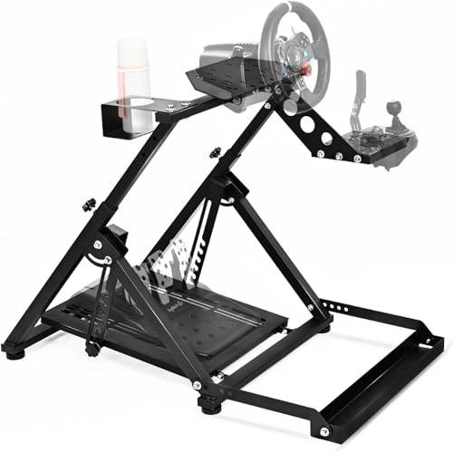 Dardoo X Frame Racing Wheel Stand Faltbare Passform für Logitech G25, G27, G29, G920 Thrustmaster T300RS GT, nicht im Lieferumfang enthalten Radpedal Handbremse und Schalthebel Dardoo X Frame Racing Wheel Stand Faltbare Passform für Logitech G25, G27, G29, G920 Thrustmaster T300RS GT, nicht im Lieferumfang enthalten Radpedal Handbremse und Schalthebel von Dardoo