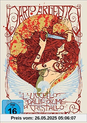 Das Geheimnis der schwarzen Handschuhe (L' uccello dalle piume di cristallo) - Mediabook  (+ DVD) (+ Bonus-DVD) [Blu-ray] [Limited Collector's Edition] von Dario Argento