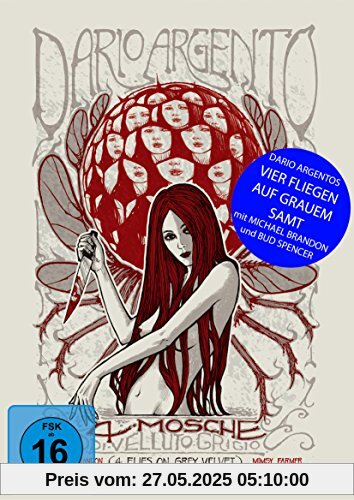 Vier Fliegen auf grauem Samt [Blu-ray] [Limited Collector's Edition] von Dario Argento