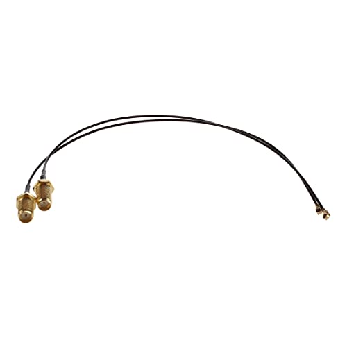Dariokki 2 STK. WLAN ANTENNEN Pigtail Hirose u.FL SMA Box Adapter Kabel IPEX RSMA 20cm von Dariokki