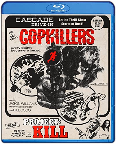 Cop Killers + Project: Kill (Drive-in Double Feature #5) [Blu-ray] von Dark Force Ent
