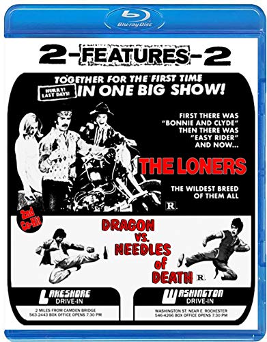 The Loners + Dragon Vs Needles Of Death (Drive-in Double Feature #7) [Blu-ray] von Dark Force Ent