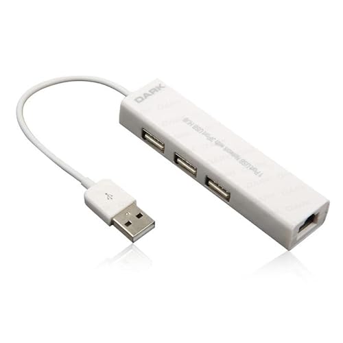 Dark Connect Master U23L 480 Mbit/s Nodo Hub (USB 2.0, 480 Mbit/s, Weiß) von Dark