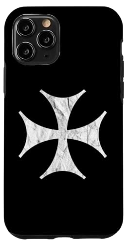 Das Bolnisi-Kreuz Von Malta - vintage Hülle für iPhone 11 Pro von DarkPopArt