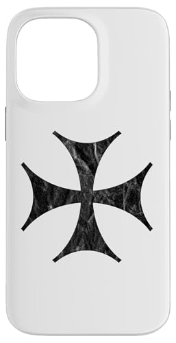Das Bolnisi-Kreuz Von Malta - vintage Hülle für iPhone 14 Pro Max von DarkPopArt