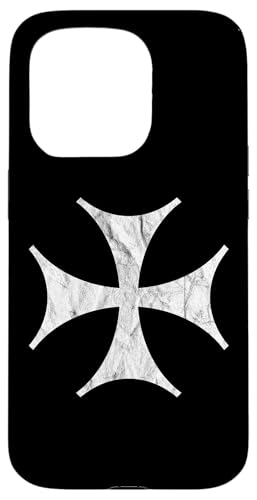 Das Bolnisi-Kreuz Von Malta - vintage Hülle für iPhone 15 Pro von DarkPopArt
