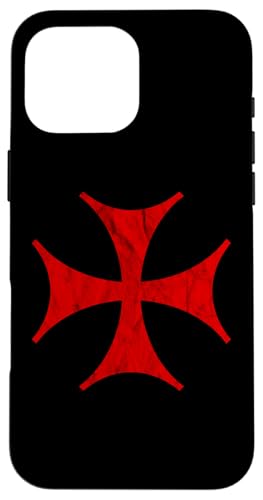 Das Bolnisi-Kreuz Von Malta - vintage Hülle für iPhone 16 Pro Max von DarkPopArt