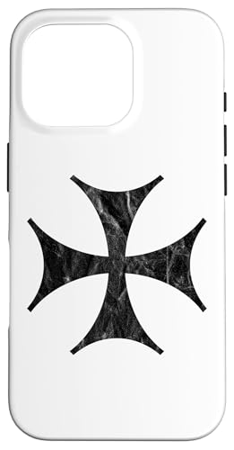 Das Bolnisi-Kreuz Von Malta - vintage Hülle für iPhone 16 Pro von DarkPopArt