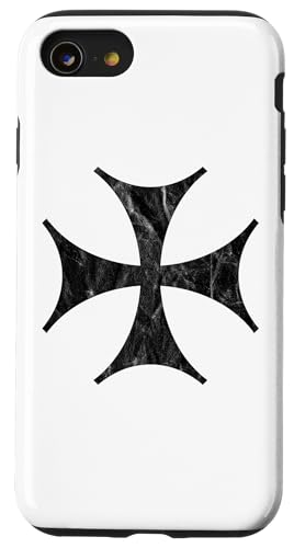 Das Bolnisi-Kreuz Von Malta - vintage Hülle für iPhone SE (2020) / 7 / 8 von DarkPopArt
