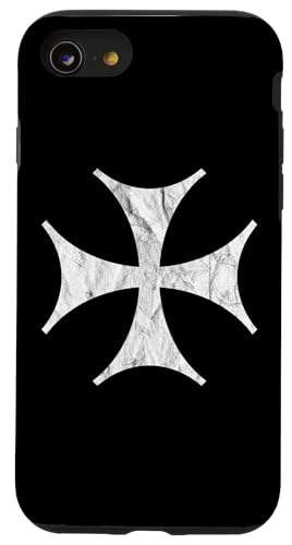 Das Bolnisi-Kreuz Von Malta - vintage Hülle für iPhone SE (2020) / 7 / 8 von DarkPopArt