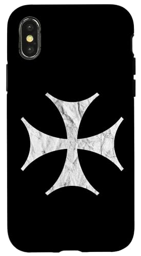 Das Bolnisi-Kreuz Von Malta - vintage Hülle für iPhone X/XS Das Bolnisi-Kreuz Von Malta - vintage Hülle für iPhone X/XS von DarkPopArt