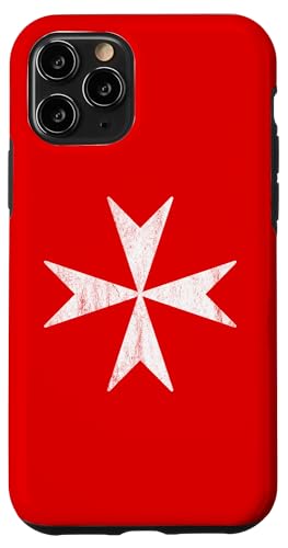 Das Kreuz Von Malta Herz - vintage Hülle für iPhone 11 Pro von DarkPopArt