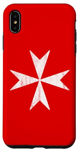 Das Kreuz Von Malta Herz - vintage Hülle für iPhone XS Max von DarkPopArt