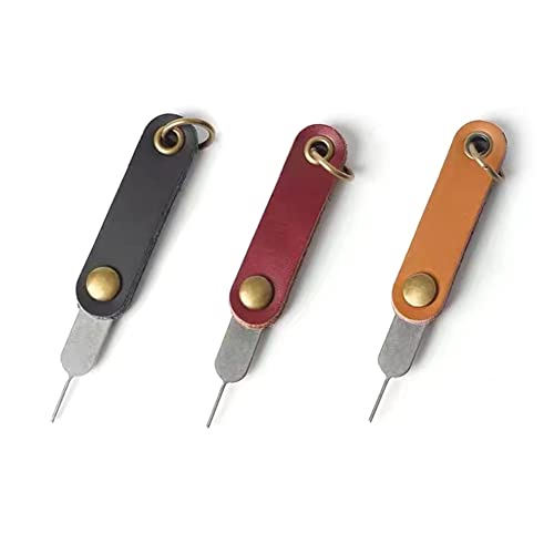 Daroplo 3-Teiliges Auswurf-SIM-Kartenfach Open Pin Needle Key Tool für Universal-Handy Tragbares SIM-Karten-Entfernungswerkzeug von Daroplo