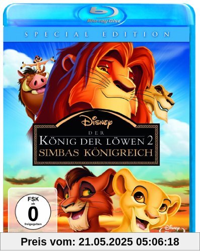 Der König der Löwen 2 - Simbas Königreich [Blu-ray] [Special Edition] von Darrell Rooney