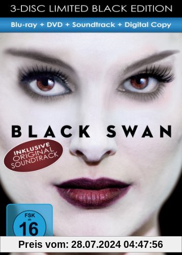 Black Swan - Black Edition  (+ DVD)  (inkl. Soundtrack & Digital Copy) [Blu-ray] [Limited Edition] von Darren Aronofsky