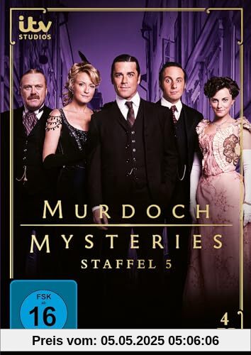 Murdoch Mysteries - Staffel 5 von Darsteller: Thomas Craig, Jonny Harris ergänzen