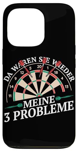 Hülle für iPhone 13 Pro Dart Da waren sie wieder meine 3 Probleme Darts Dartspieler Hülle für iPhone 13 Pro Dart Da waren sie wieder meine 3 Probleme Darts Dartspieler von Dart Darts Dartspieler Dartsport