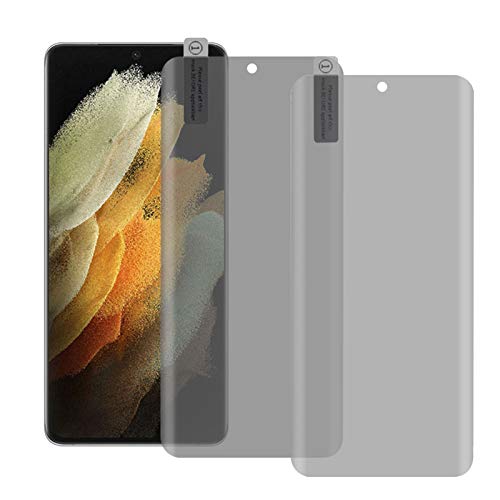 DasKAn 2 Stück Privatsphäre Gehärtetes Glas Displayschutzfolie Kompatibel mit Samsung Galaxy S21 Ultra 5G, Anti Spy Blasenfrei Kratzfest Matt Full Screen 9H Härte Gehärtetes Glas Schutzfolie DasKAn 2 Stück Privatsphäre Gehärtetes Glas Displayschutzfolie Kompatibel mit Samsung Galaxy S21 Ultra 5G, Anti Spy Blasenfrei Kratzfest Matt Full Screen 9H Härte Gehärtetes Glas Schutzfolie von DasKAn