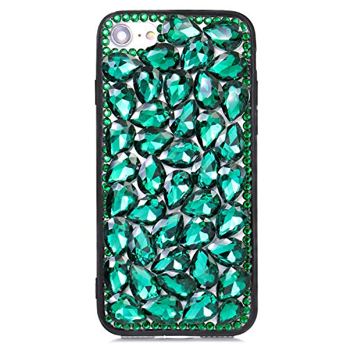 DasKAn Kompatibel für Samsung Galaxy A53 5G Glitzer Diamant Hülle, Handmade Frauen Bling Strass 3D Edelsteine Rückseite Handyhülle Fallschutz Stoßfest Silikon TPU Schutzhülle, Dunkel Grün DasKAn Kompatibel für Samsung Galaxy A53 5G Glitzer Diamant Hülle, Handmade Frauen Bling Strass 3D Edelsteine Rückseite Handyhülle Fallschutz Stoßfest Silikon TPU Schutzhülle, Dunkel Grün von DasKAn