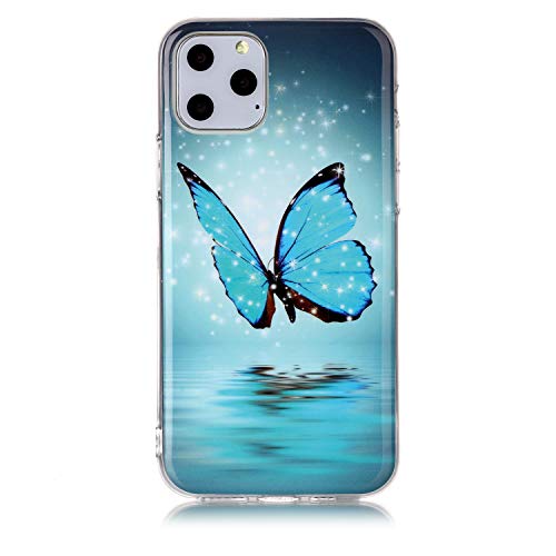 DasKAn Leuchtend Silikon Hülle für iPhone 11 6,1'',Fluoreszierend Licht im Dunkeln Blau Schmetterling Bunt Muster Ultra Dünn Weich Gummi Rückseite Handy Tasche Stoßfest Gel TPU Schutzhülle,#3 DasKAn Leuchtend Silikon Hülle für iPhone 11 6,1'',Fluoreszierend Licht im Dunkeln Blau Schmetterling Bunt Muster Ultra Dünn Weich Gummi Rückseite Handy Tasche Stoßfest Gel TPU Schutzhülle,#3 von DasKAn