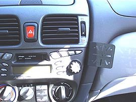 NISSAN ALMERA DashMount Baujahr 2000 bis 2002 KFZ Navi Handy Halterung von telebox von DashMount