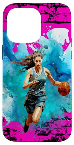 Basketball Mädchen Spieler Wettbewerb Fan Hülle für iPhone 14 Pro Max Basketball Mädchen Spieler Wettbewerb Fan Hülle für iPhone 14 Pro Max von Dashin' Dogz