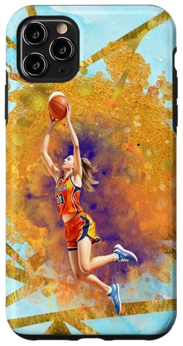 Basketball-Schießreifen für Teenager-Mädchen Hülle für iPhone 11 Pro Max Basketball-Schießreifen für Teenager-Mädchen Hülle für iPhone 11 Pro Max von Dashin' Dogz